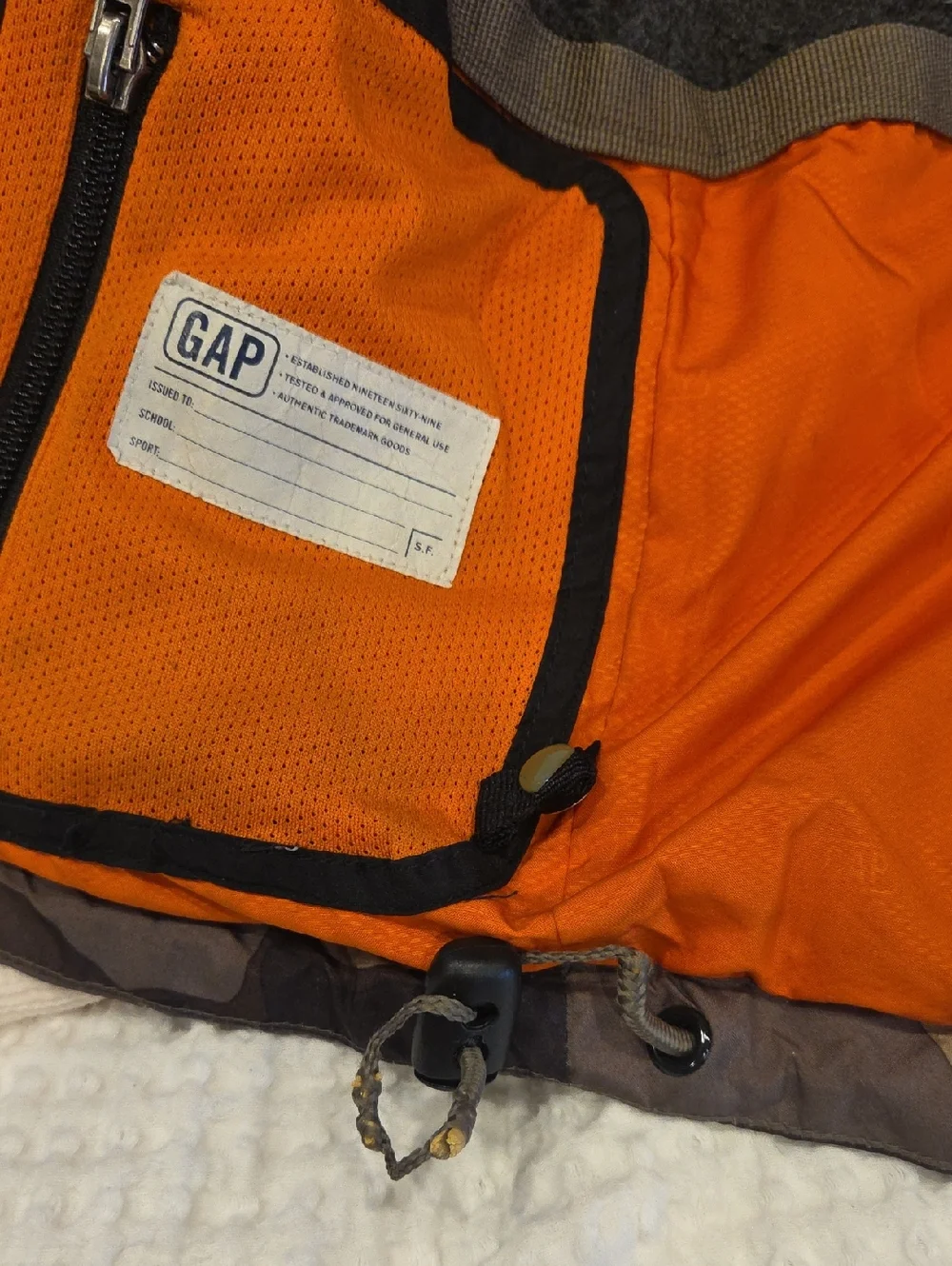 GAP boys camo good